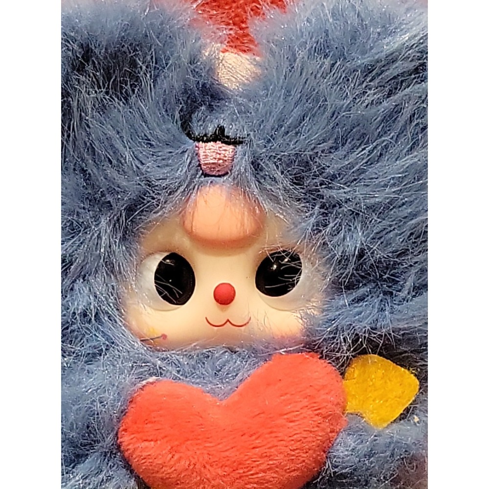 Baby Three Cupid Vinyl Plush Toy . Blue Cupid Character Confirmed.